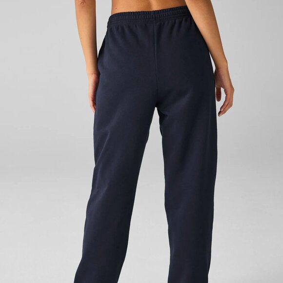 Beyond Yoga LuxeFleece Sweatpant Size Medium in Dark Navy New‎ With Tags - Picture 3 of 6